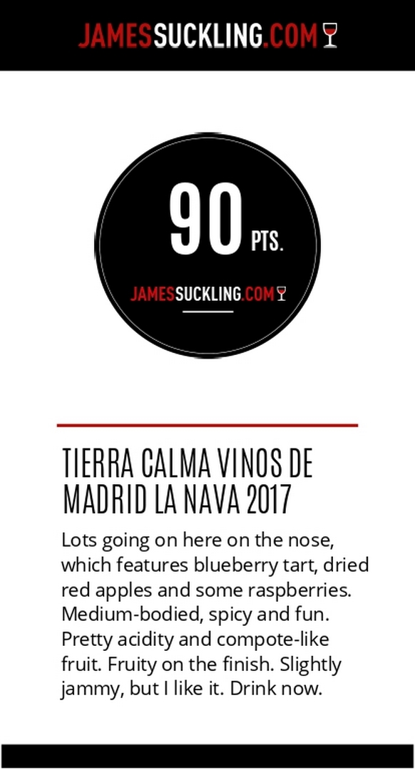 Premio para el «Tierra Calma La Nava 2017»